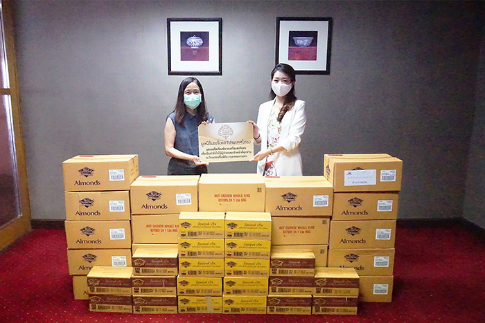 มูลนิธิเฮอริเทจประเทศไทย ส่งมอบผลิตภัณฑ์ในเครือเฮอริเทจช่วยเหลือผู้ป่วยโควิด-19